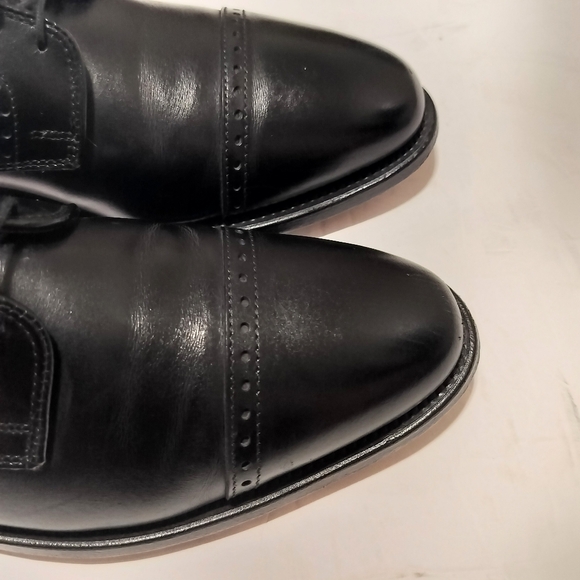 ALLEN EDMONDS "Clifton" Cap Toe Brogue Dress Shoes 3308 Men's Size 8 D - Picture 11 of 12